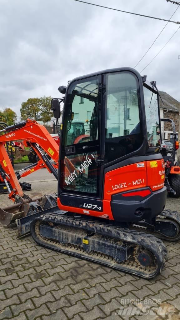 Kubota U 27-4 Mini ekskavatori < 7 t