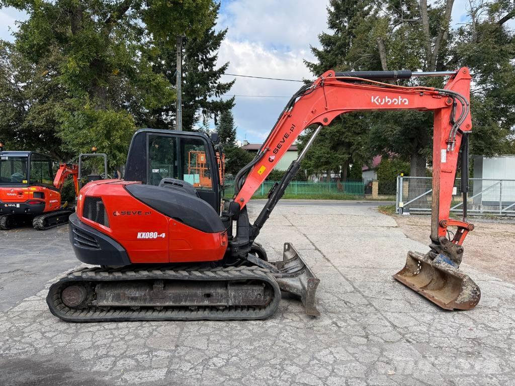 Kubota KX 080-4 Vidēja lieluma ekskavatori 7 t - 12 t