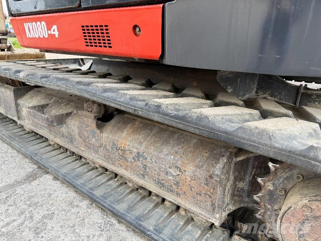 Kubota KX 080-4 Vidēja lieluma ekskavatori 7 t - 12 t