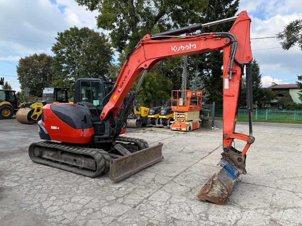 Kubota KX 080-4 Vidēja lieluma ekskavatori 7 t - 12 t