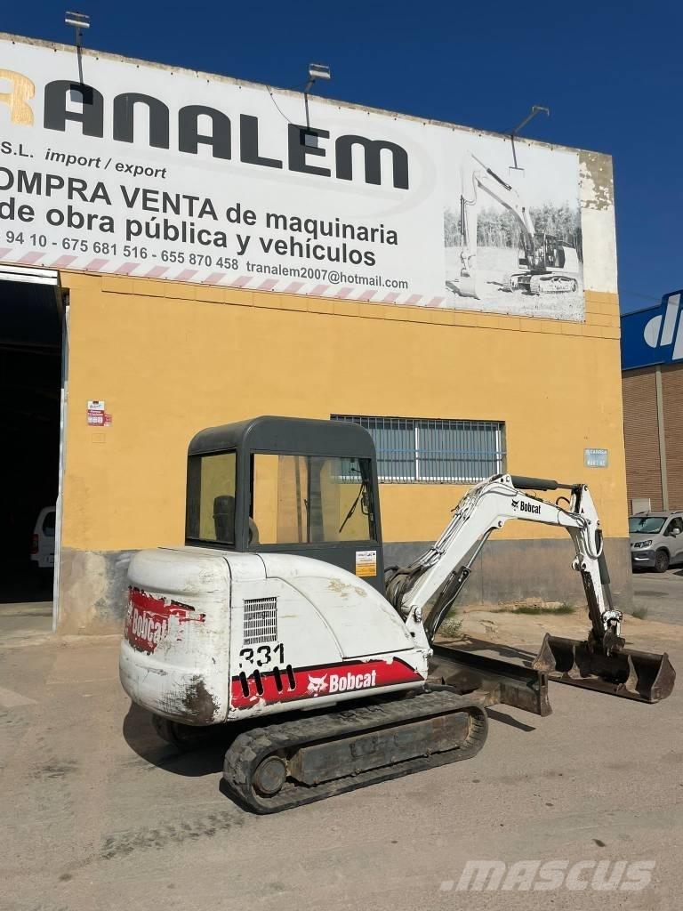 Bobcat 331 Mini ekskavatori < 7 t