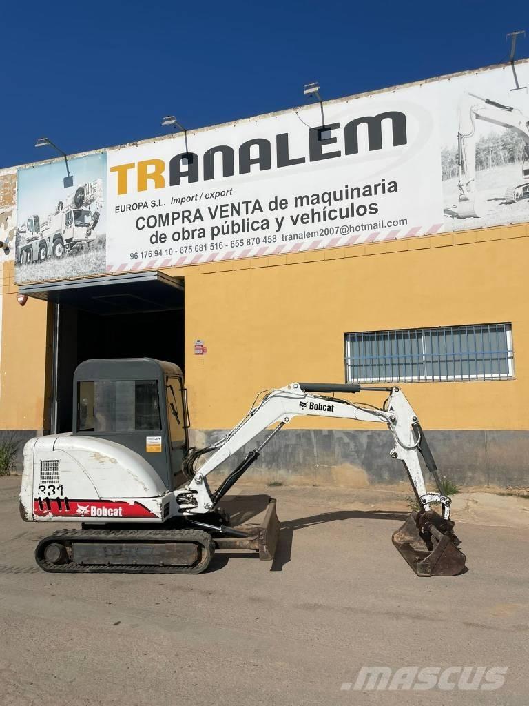 Bobcat 331 Mini ekskavatori < 7 t