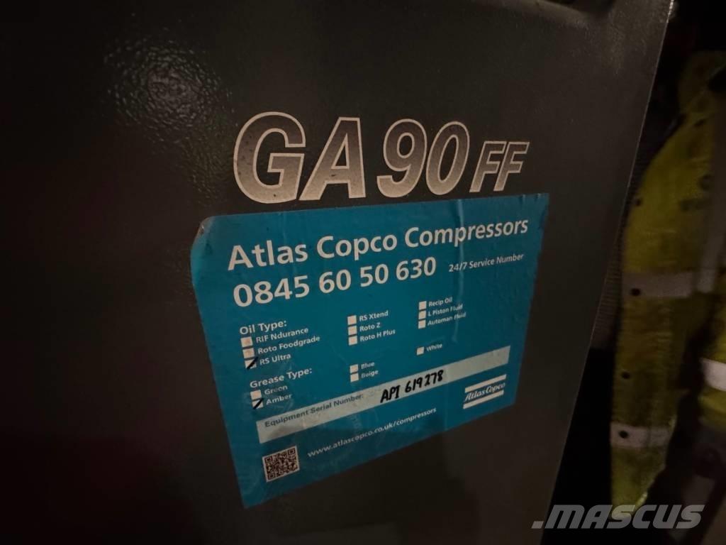 Atlas Copco GA90FF Būvniecība- Citi