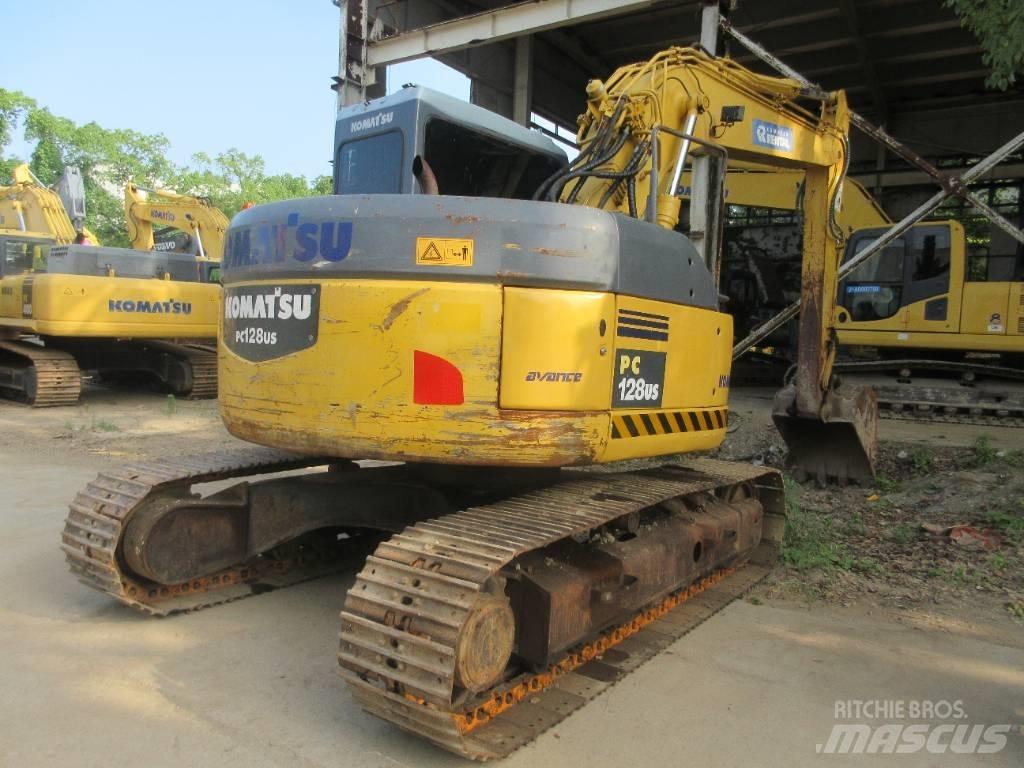 Komatsu PC 128 US Kāpurķēžu ekskavatori