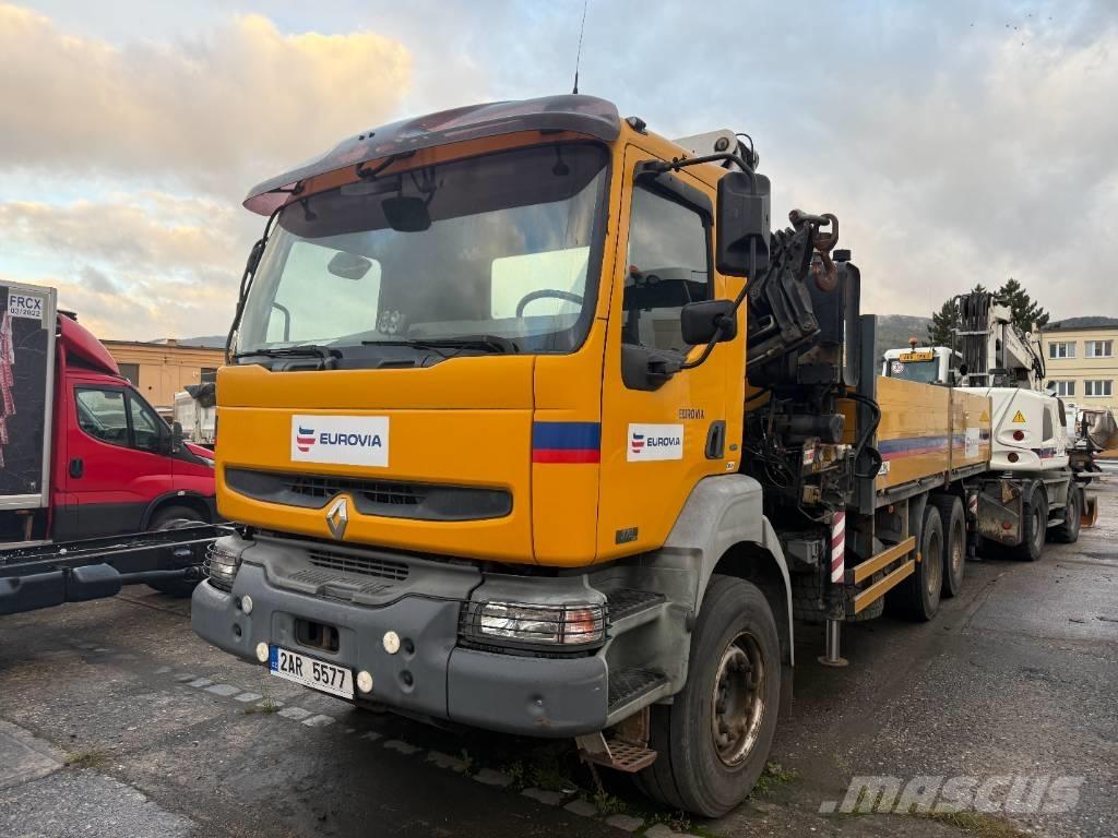 Renault Kerax 370.34 Smagās mašīnas ar celtni