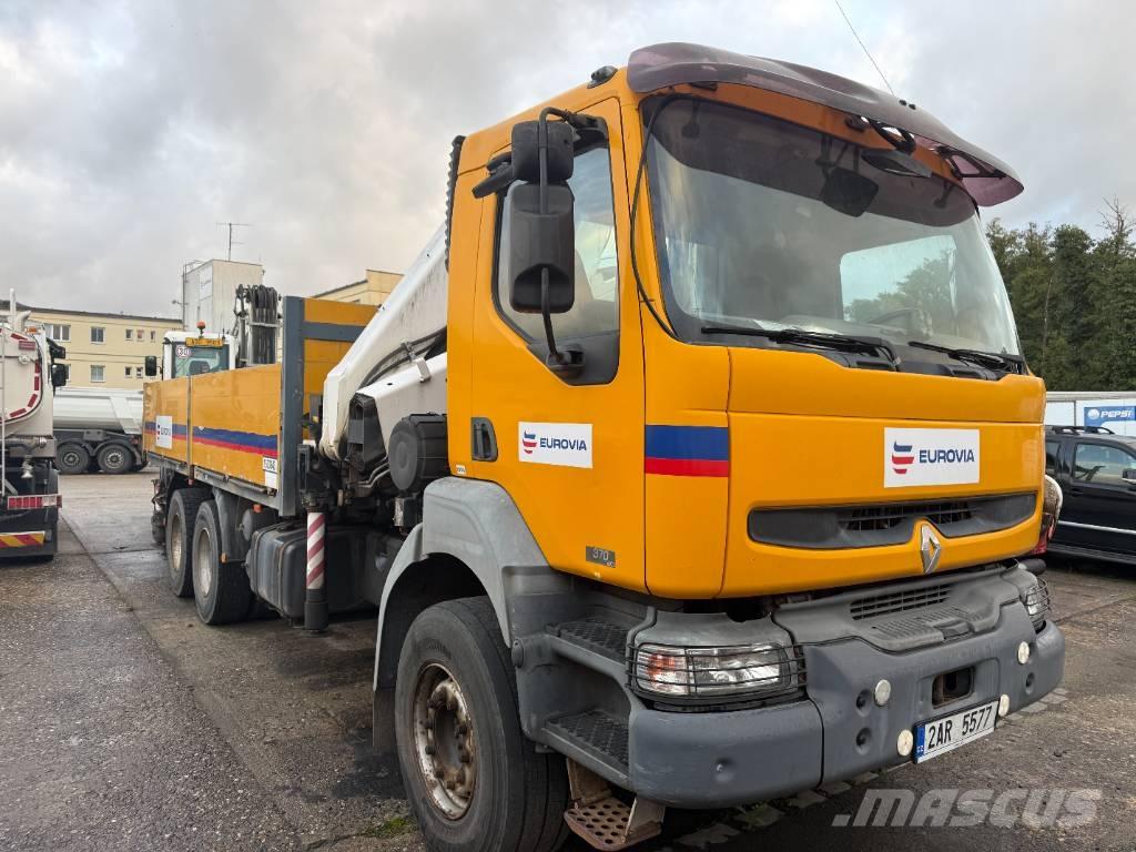 Renault Kerax 370.34 Smagās mašīnas ar celtni