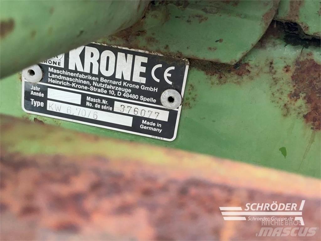 Krone KW 6.70/6 Grābekļi un siena ārdītāji