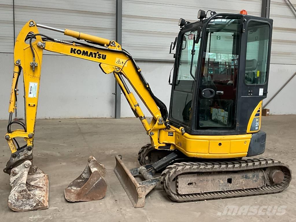 Komatsu PC 26 MR-3 Mini ekskavatori < 7 t