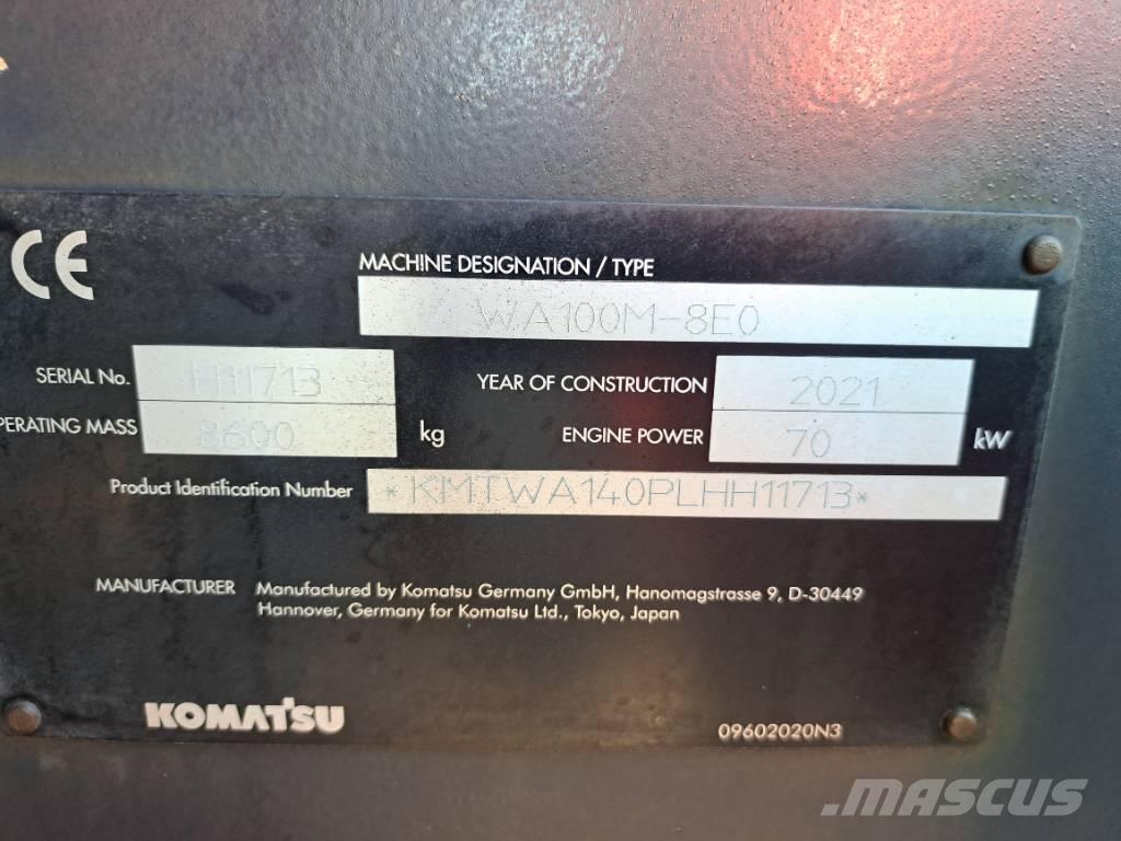 Komatsu WA 100 M-8 Iekrāvēji uz riteņiem