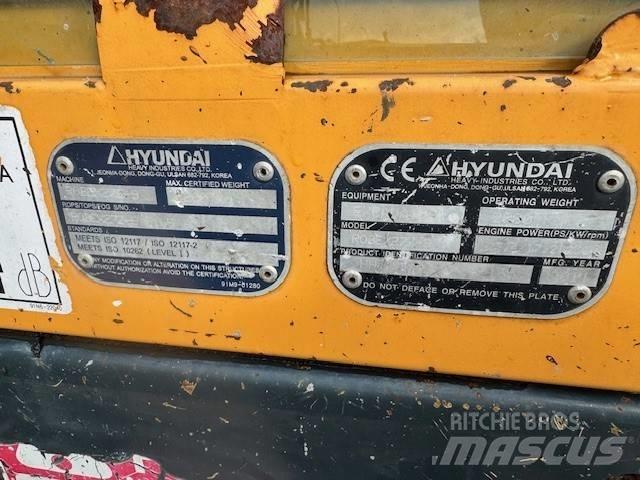 Hyundai Robex 27 Z-9 Mini ekskavatori < 7 t