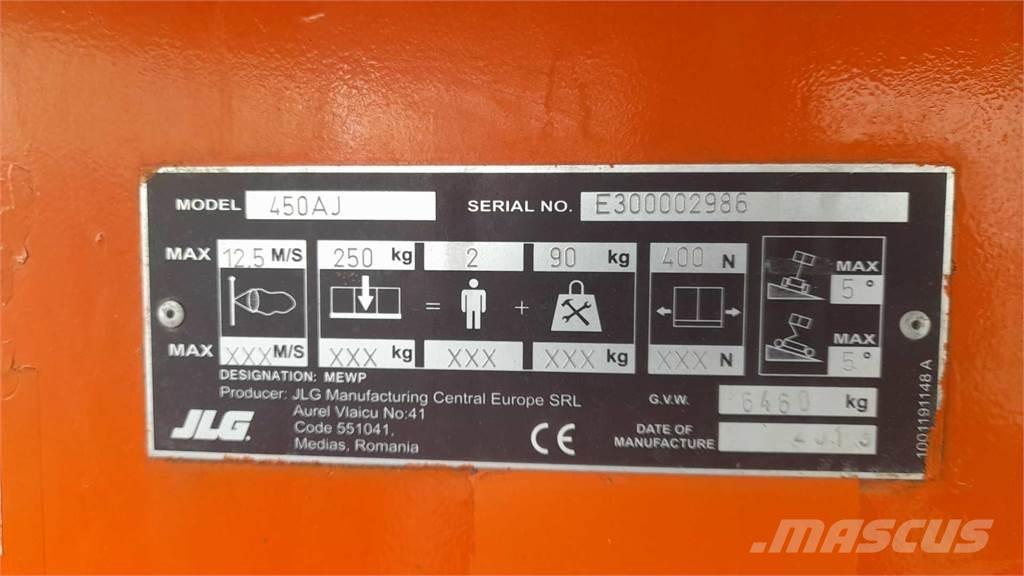 JLG 450AJSII Strēles pacēlāji