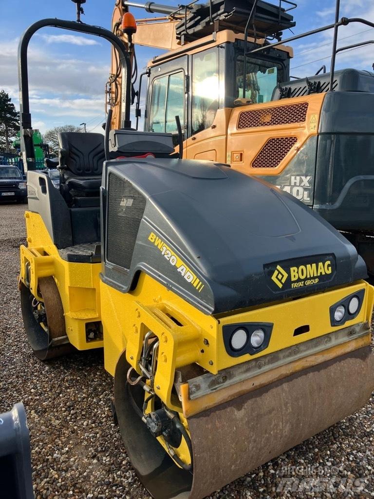 Bomag BW 120 AD-5 Divvalču grunts veltņi