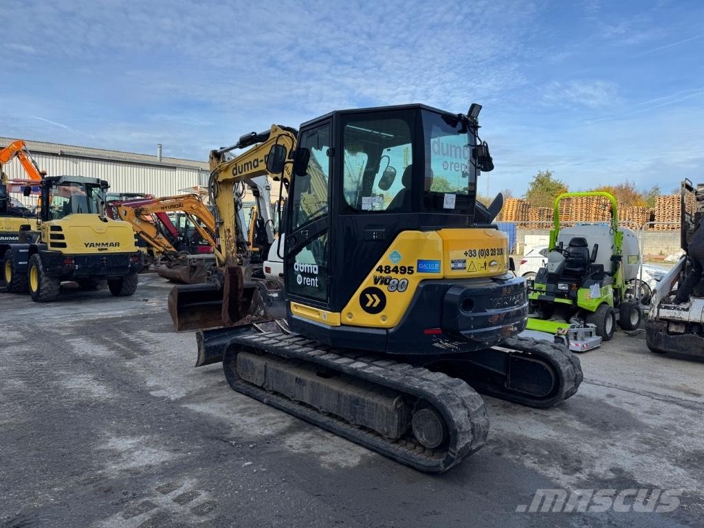 Yanmar VIO80 (AH744) Vidēja lieluma ekskavatori 7 t - 12 t