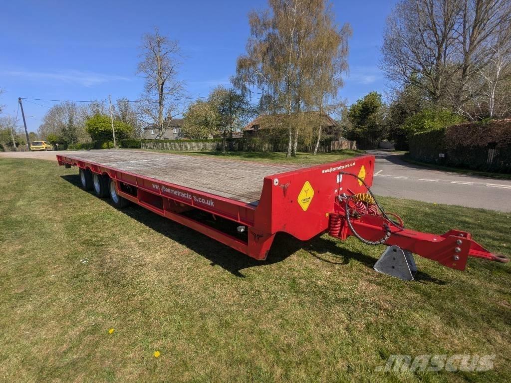 Tyrone 32FT FLATBED Platformas/izkraušana no sāniem
