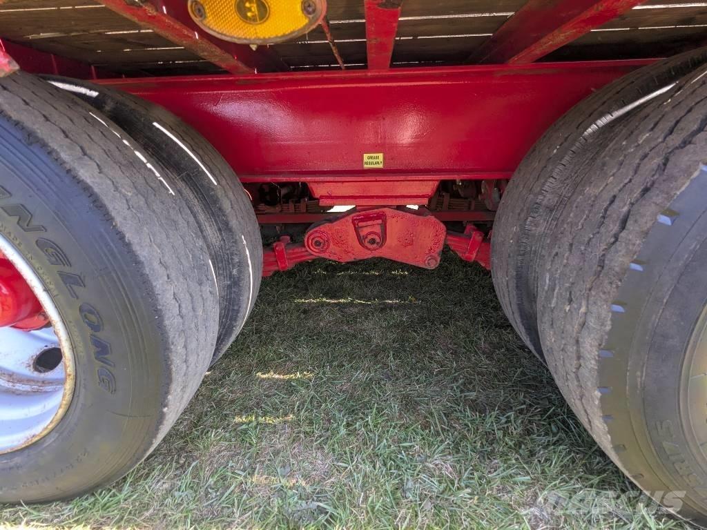 Tyrone 32FT FLATBED Platformas/izkraušana no sāniem