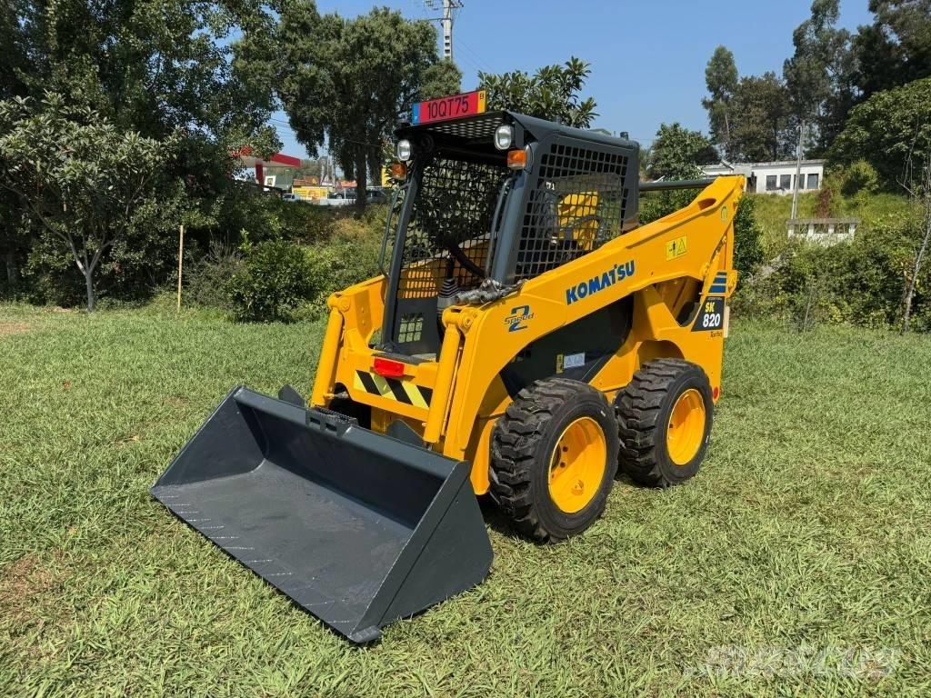 Komatsu SK 820 Lietoti riteņu kompaktiekrāvēji