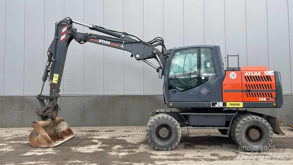 Atlas 150 W Ekskavatori uz riteņiem