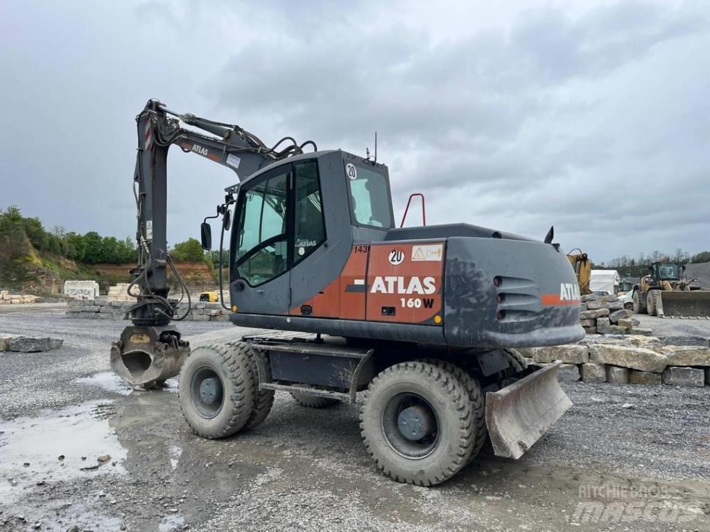 Atlas 160W Ekskavatori uz riteņiem