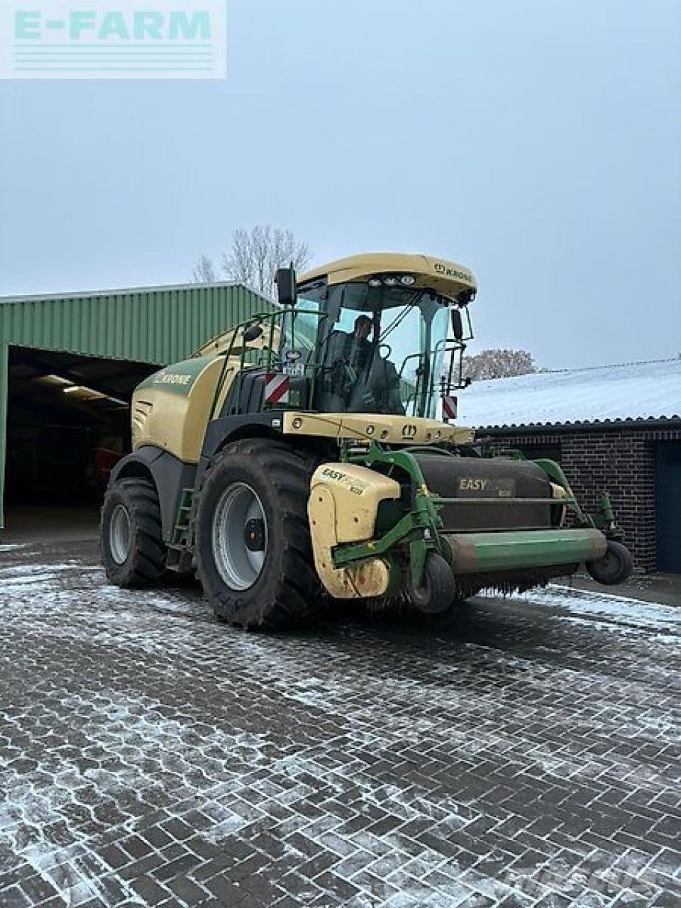 Krone big x 630 Lopbarības novācēji