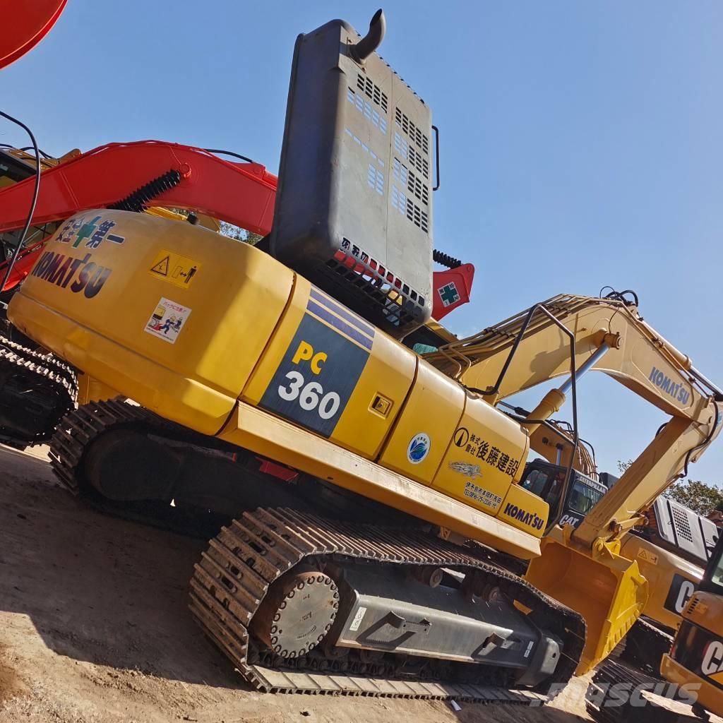 Komatsu PC 360-7 Kāpurķēžu ekskavatori