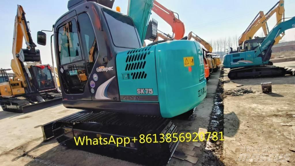 Kobelco SK 75 Kāpurķēžu ekskavatori