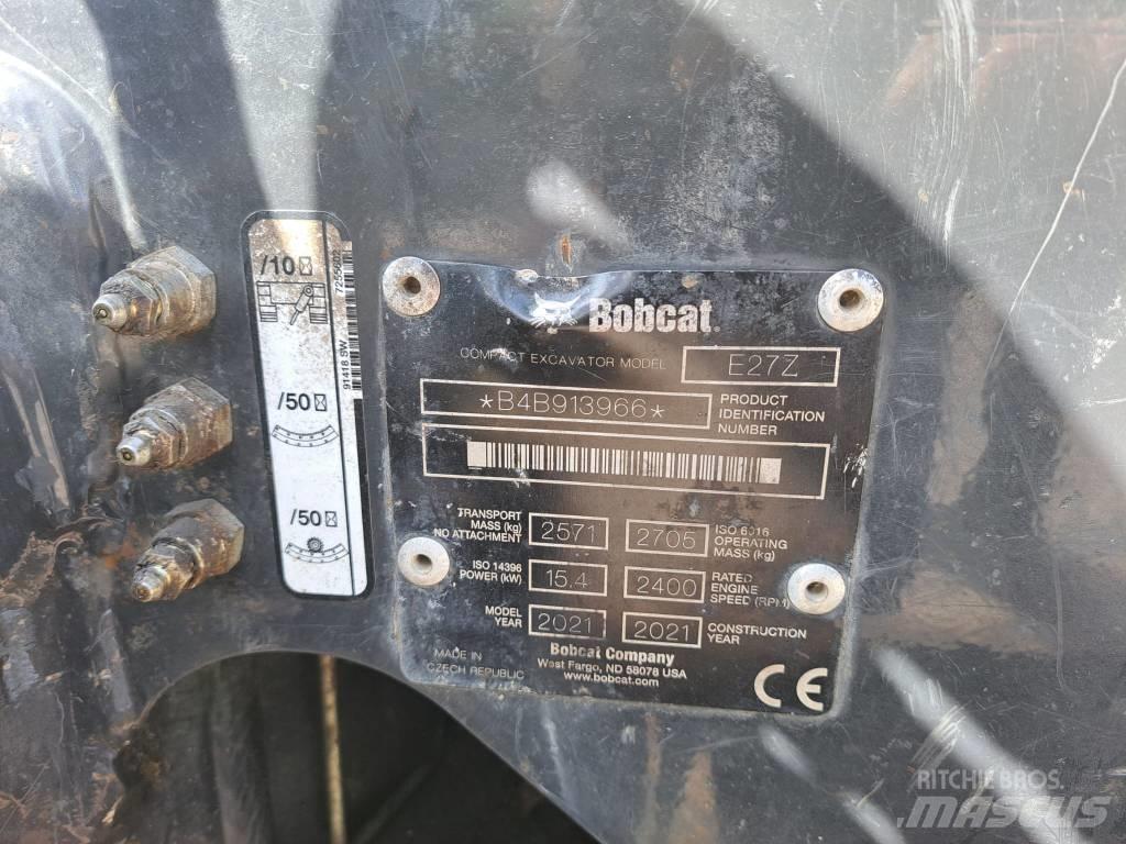 Bobcat E 27 Z Mini ekskavatori < 7 t