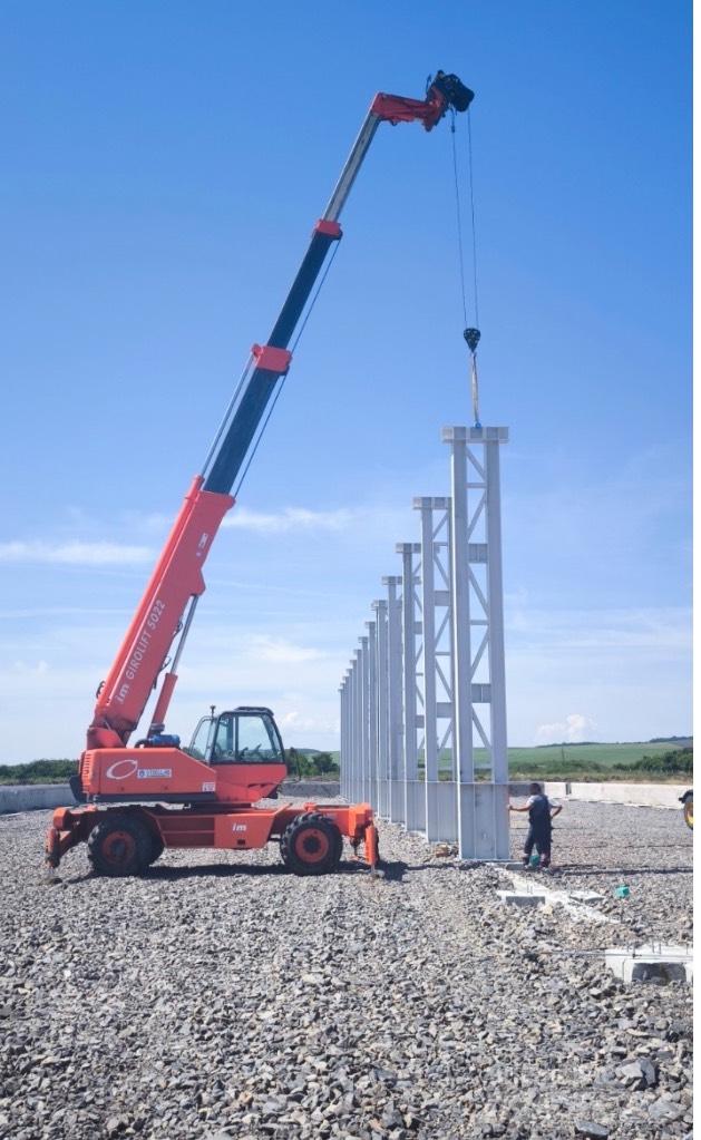 Terex 5022 Celtņi nelīdzenām virsmām