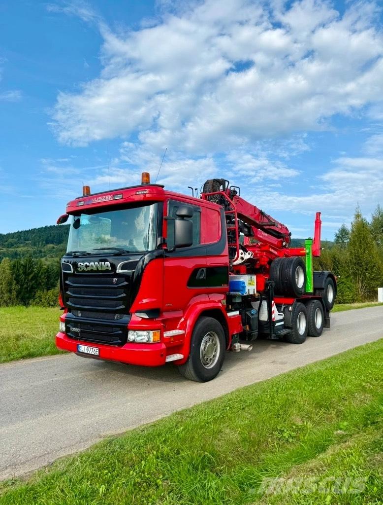 Scania R580 V8 6x4 Kokvedēji