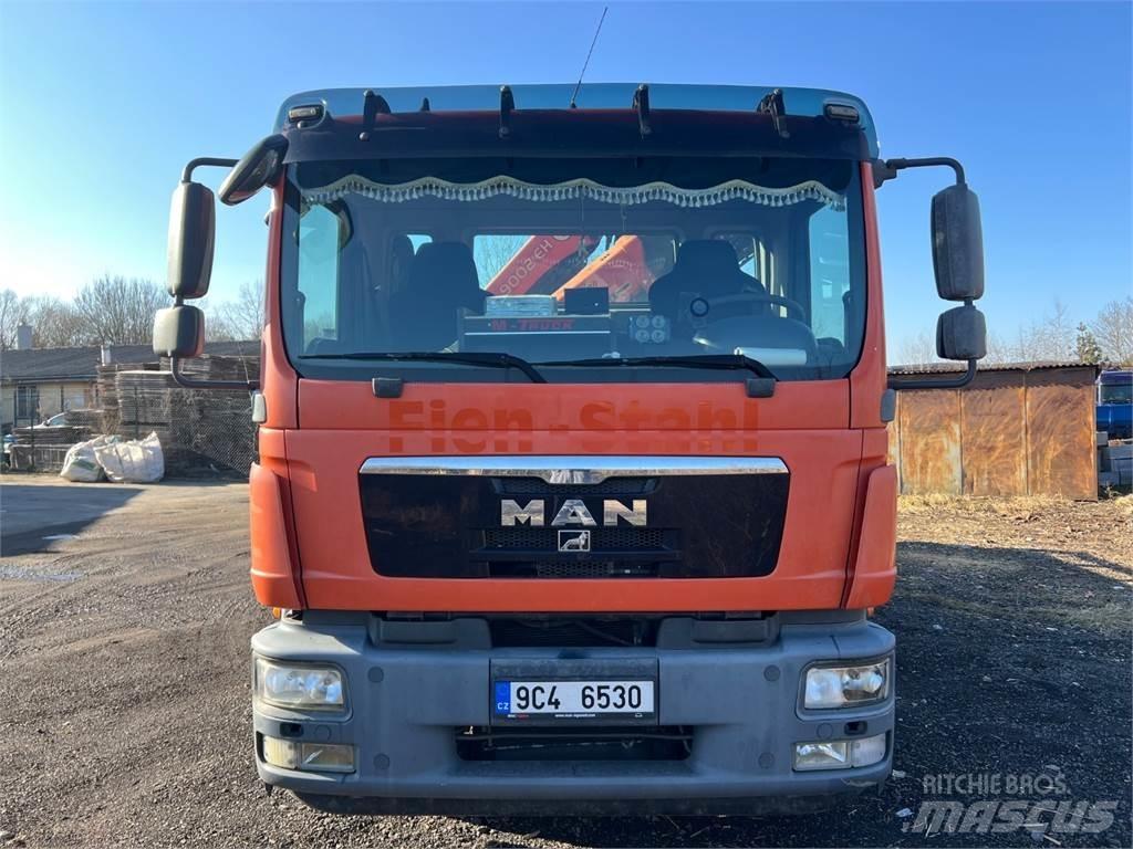 MAN TGM 15.290 + HR Platformas/izkraušana no sāniem