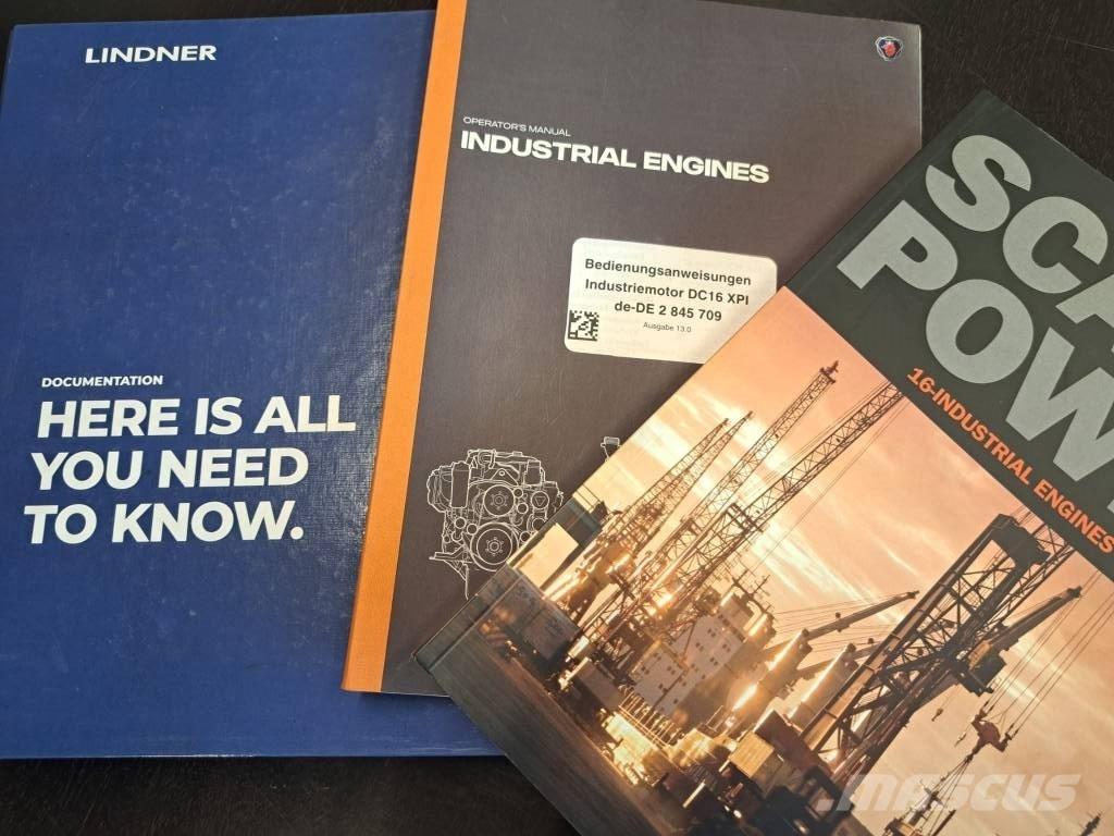 Lindner U 95 DK Atkritumu smalcinātāji