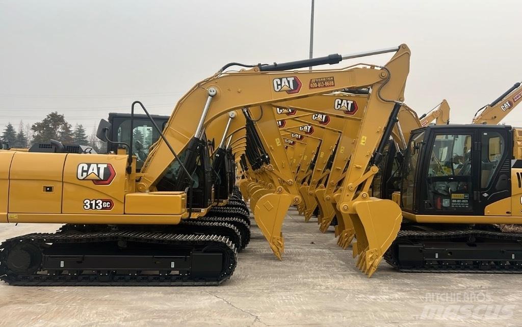 CAT 313 GC Kāpurķēžu ekskavatori