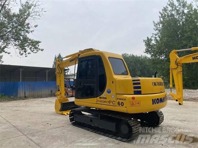 Komatsu PC 60-7 Kāpurķēžu ekskavatori
