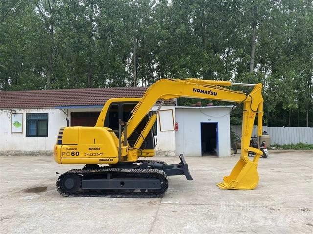 Komatsu PC 60-7 Kāpurķēžu ekskavatori