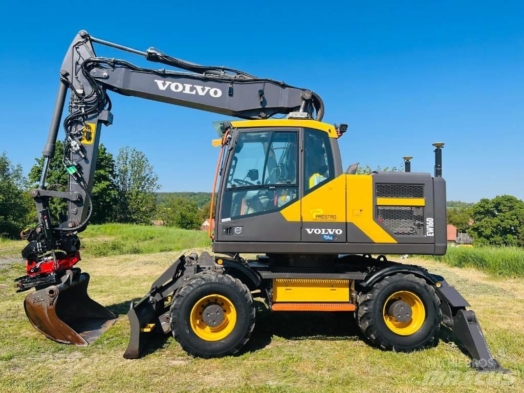 Volvo EW 160 E Ekskavatori uz riteņiem
