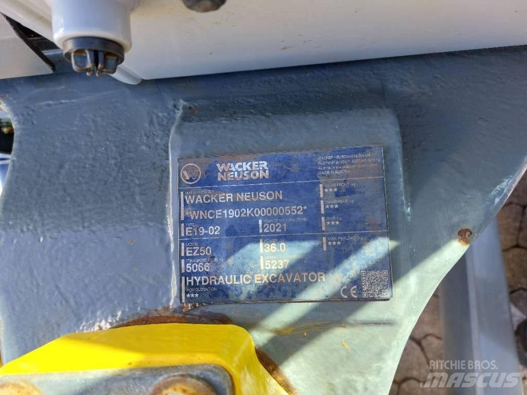 Wacker Neuson EZ50 Kāpurķēžu ekskavatori