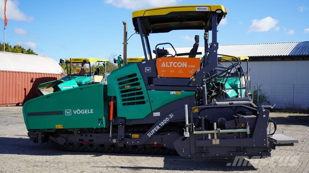 Vögele SUPER 1800-3I Asfalta klājēji