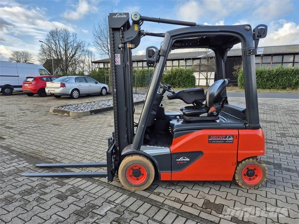 Linde E16P-02 Elektriskie iekrāvēji