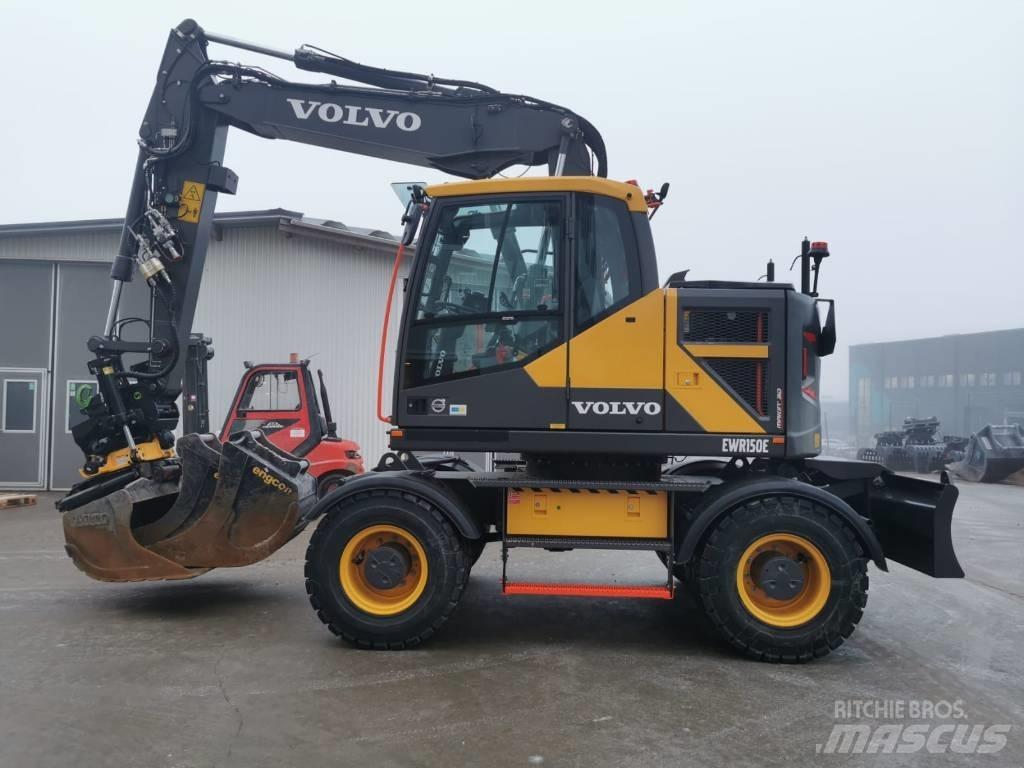 Volvo EWR 150 E Ekskavatori uz riteņiem
