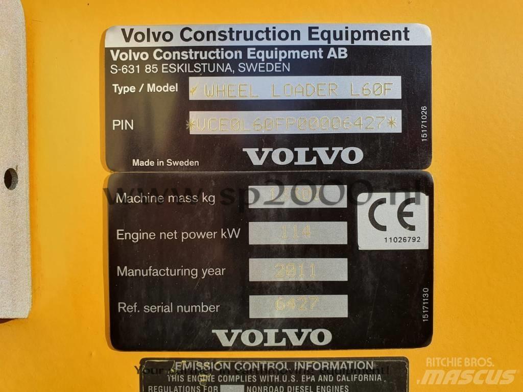 Volvo L 60 F Iekrāvēji uz riteņiem
