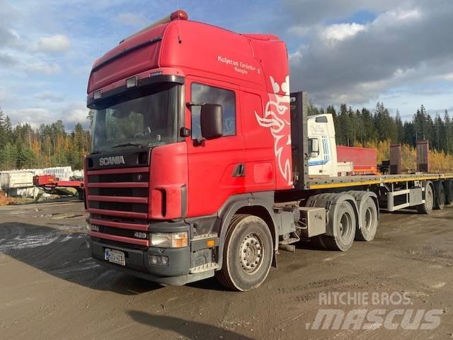 Scania R420, 6x2 Vilcēji
