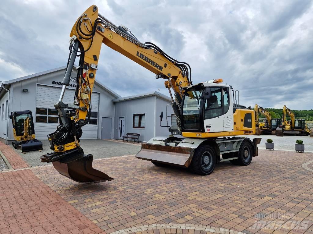 Liebherr A 916 Ekskavatori uz riteņiem