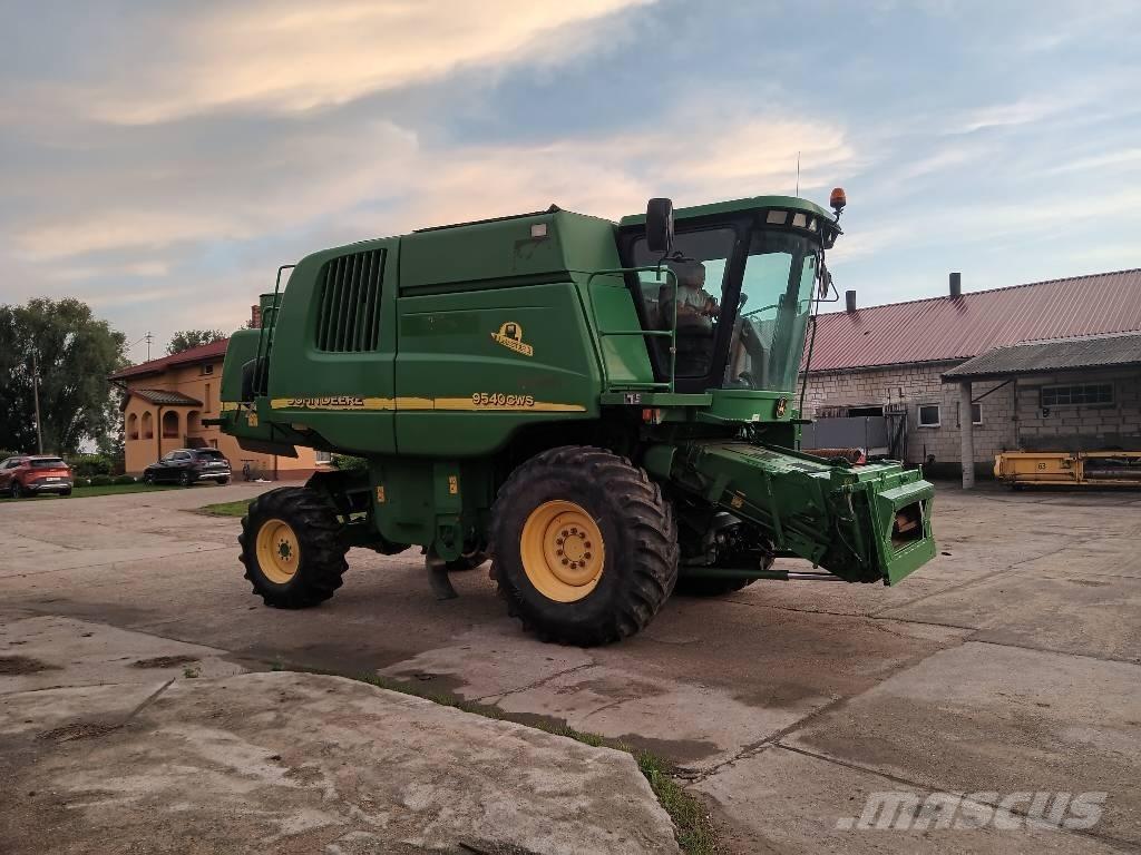 John Deere 9540 CWS Ražas novākšanas kombaini