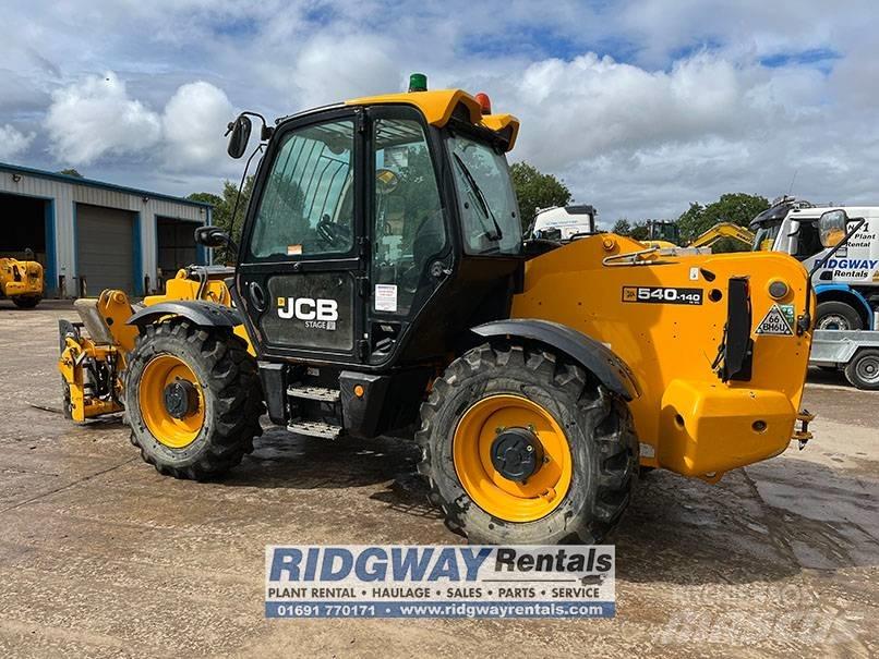 JCB 540-140 Teleskopiskie manipulatori