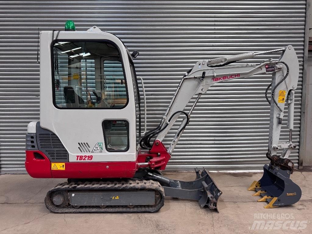 Takeuchi TB 219 Mini ekskavatori < 7 t