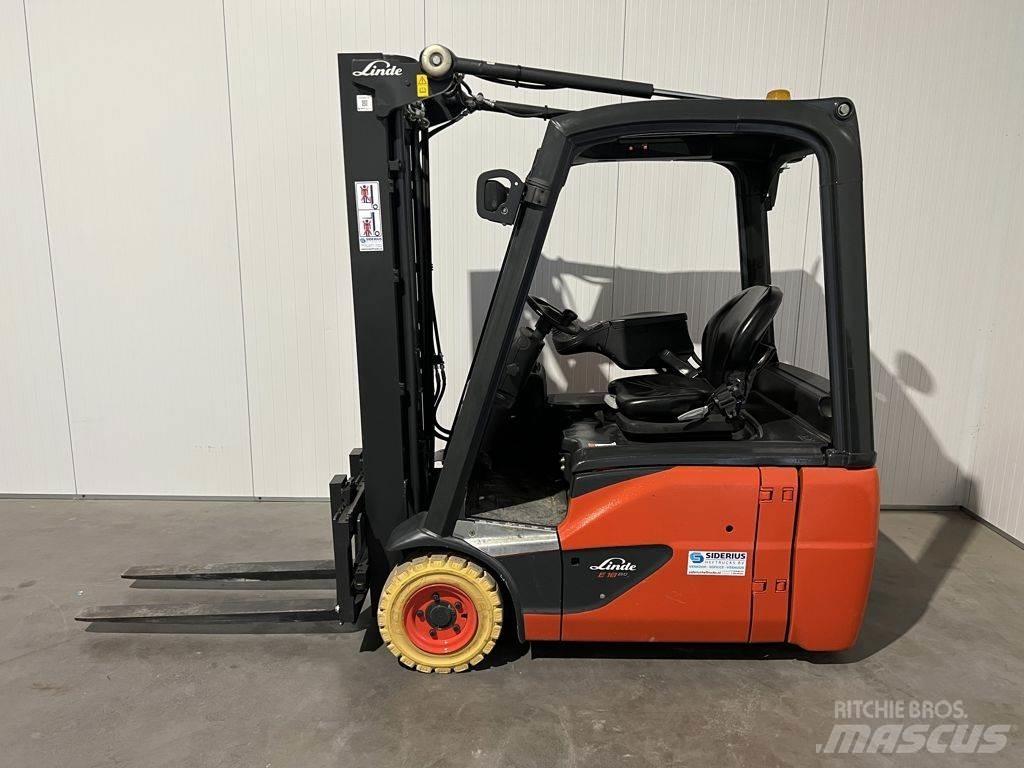 Linde E18-02 Elektriskie iekrāvēji