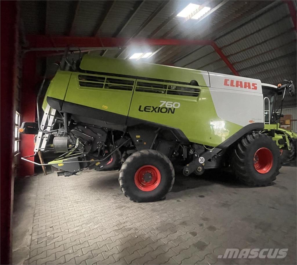 CLAAS Lexion 760 Ražas novākšanas kombaini
