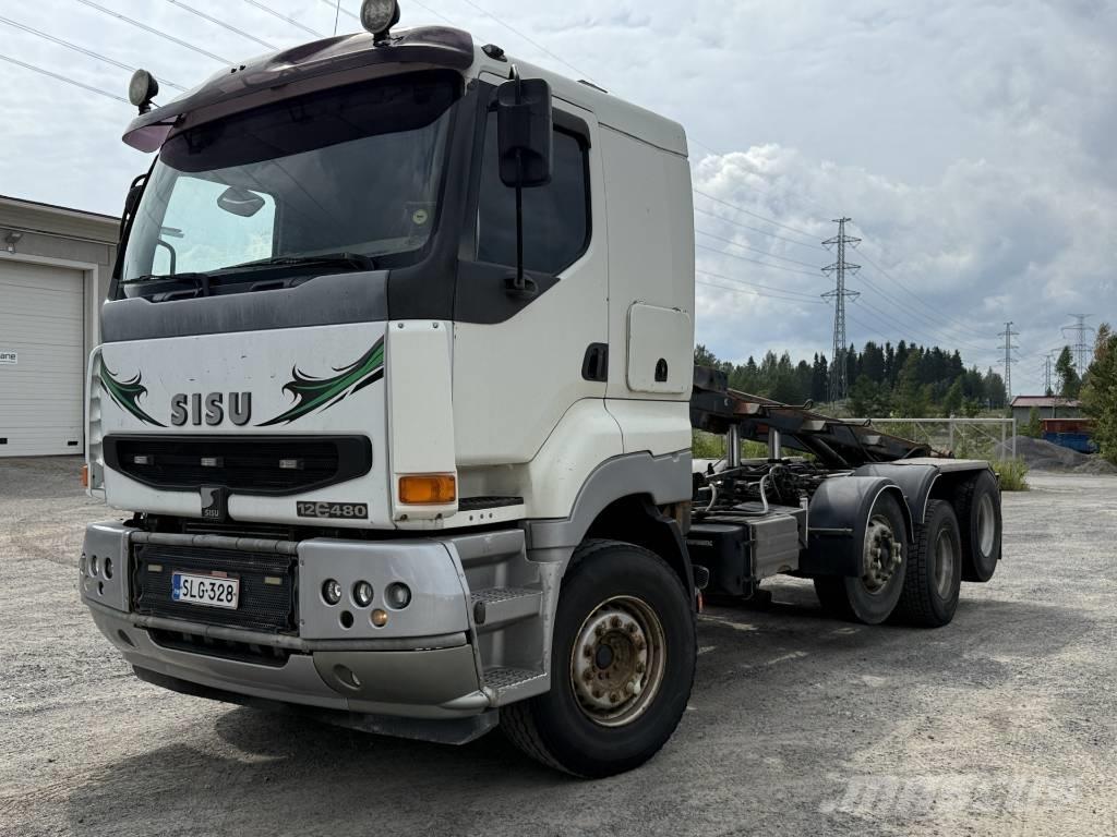 Sisu E12M Kabeļu pacēlājs nomontējamām kravas mašīnām