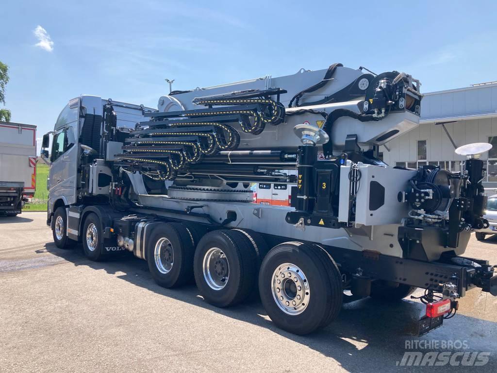 Volvo FH16-650 Smagās mašīnas ar celtni