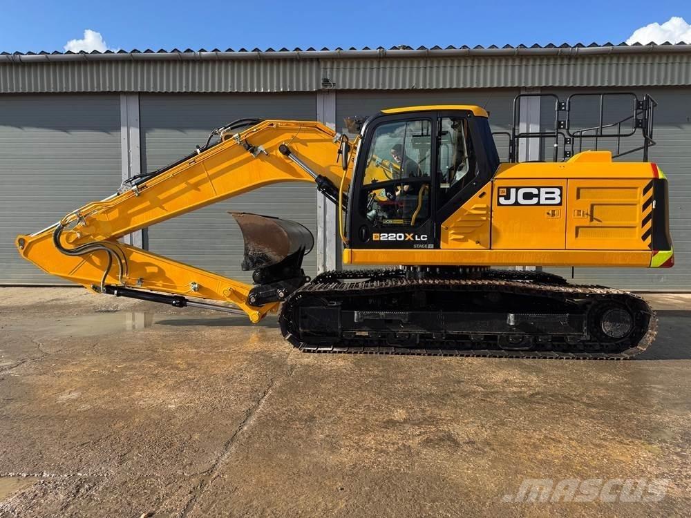 JCB 220X Kāpurķēžu ekskavatori