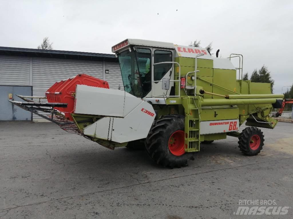 CLAAS Dominator 68 S Ražas novākšanas kombaini